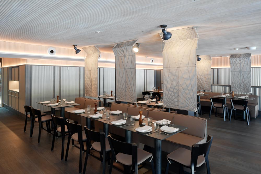 تجديد وتزيين مطعم Kingsleys في رصيف Woolloomooloo