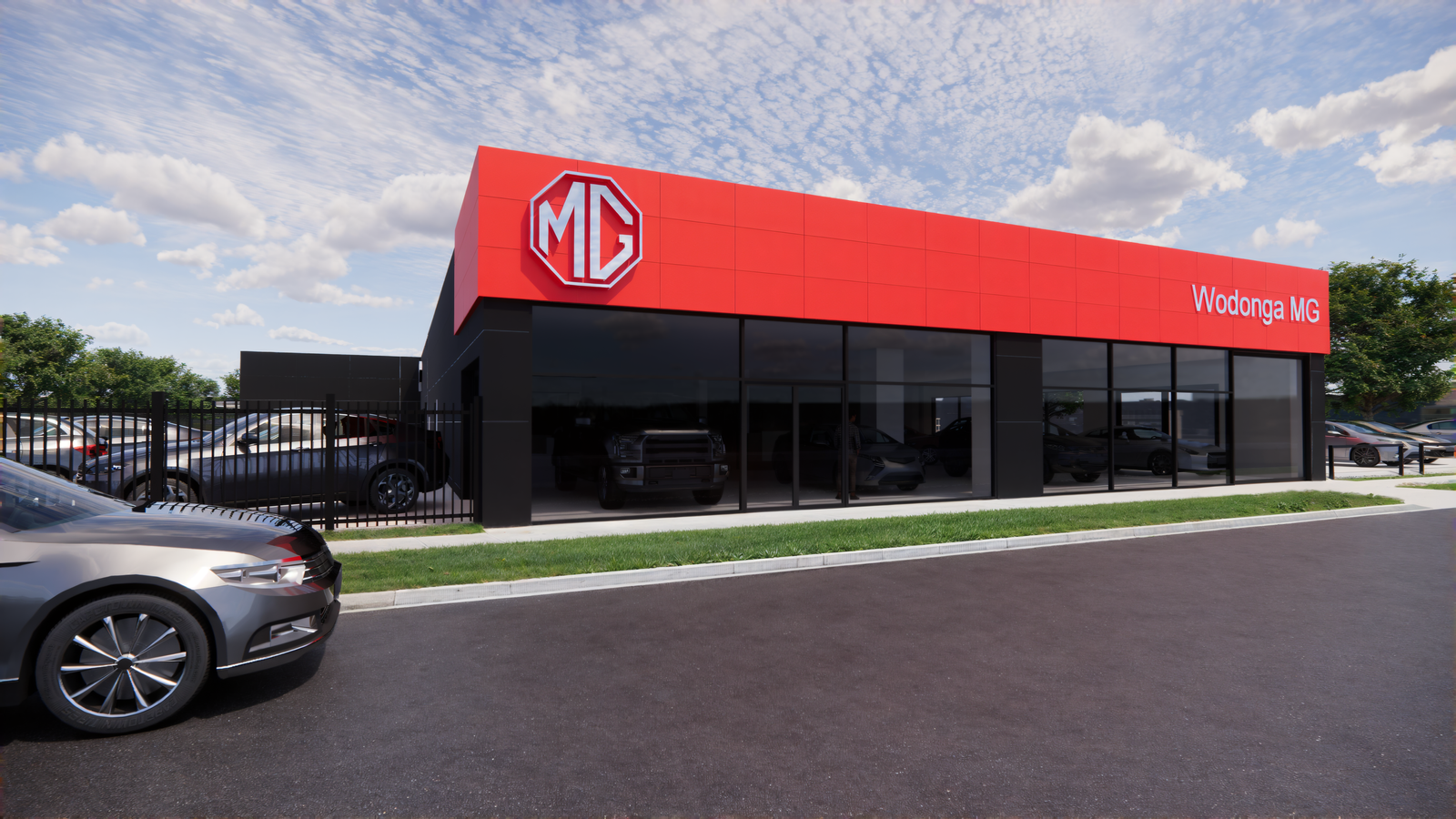 MG经销店外立面升级及室内改造，Wodonga