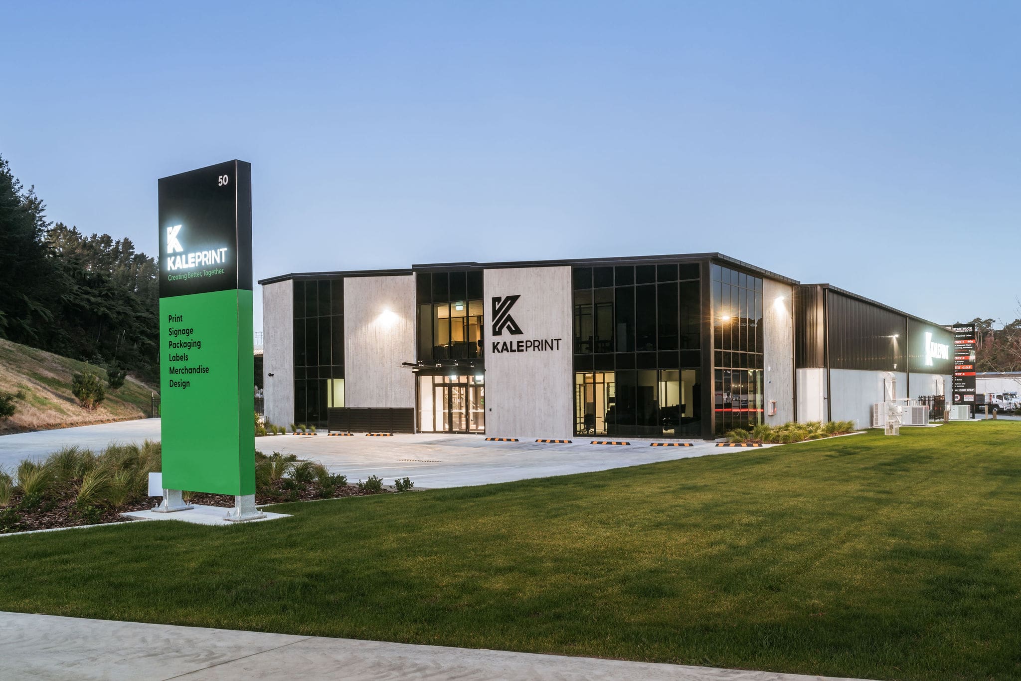 Kale Print Headquarters at Tauriko
