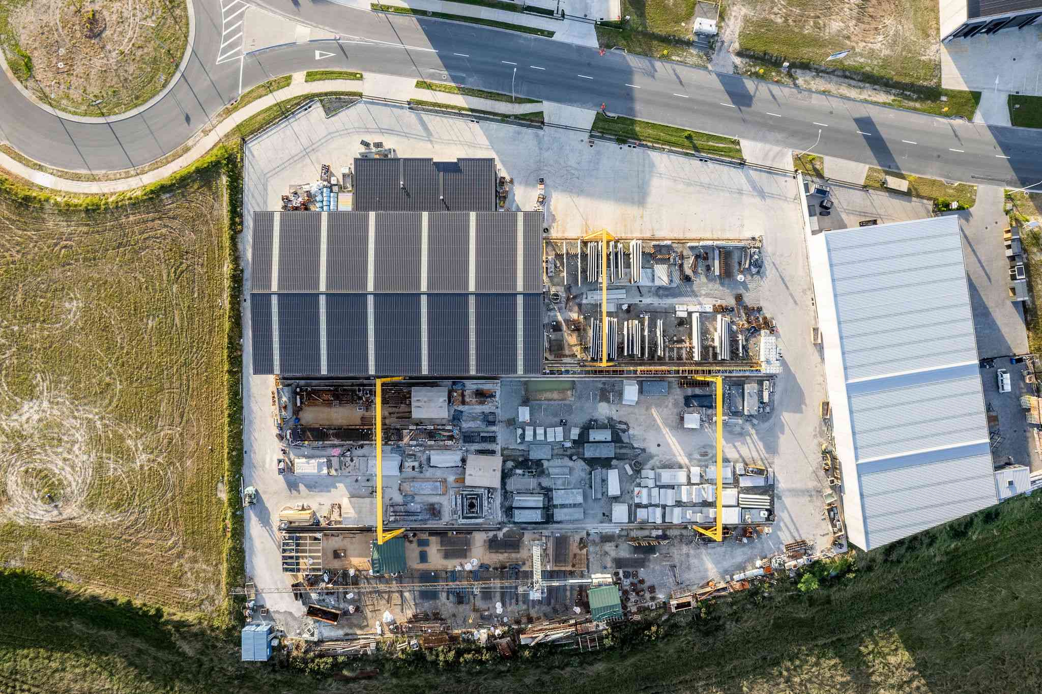 Preco Concrete Prefabricated Concrete Factory and Office Building
