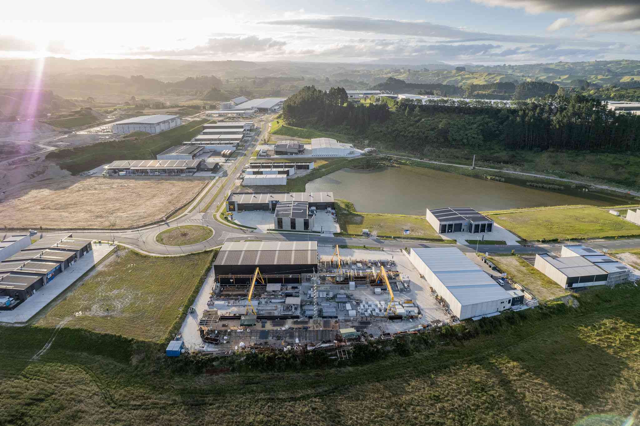 Preco Concrete Prefabricated Concrete Factory and Office Building
