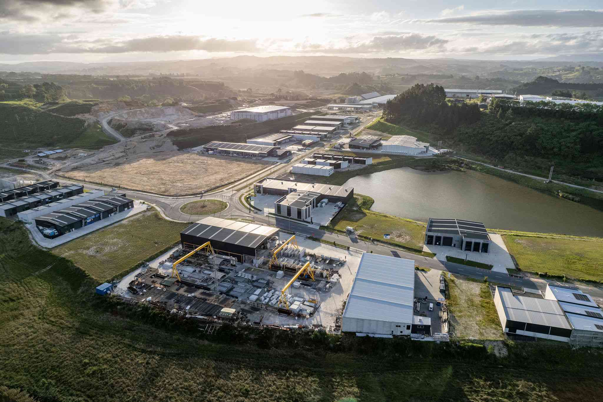 Preco Concrete Prefabricated Concrete Factory and Office Building