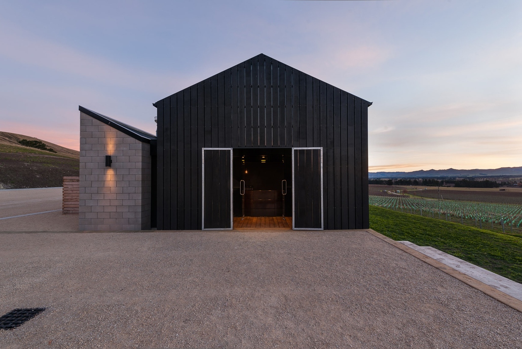 Black Estate Winery Building Project in Waipara