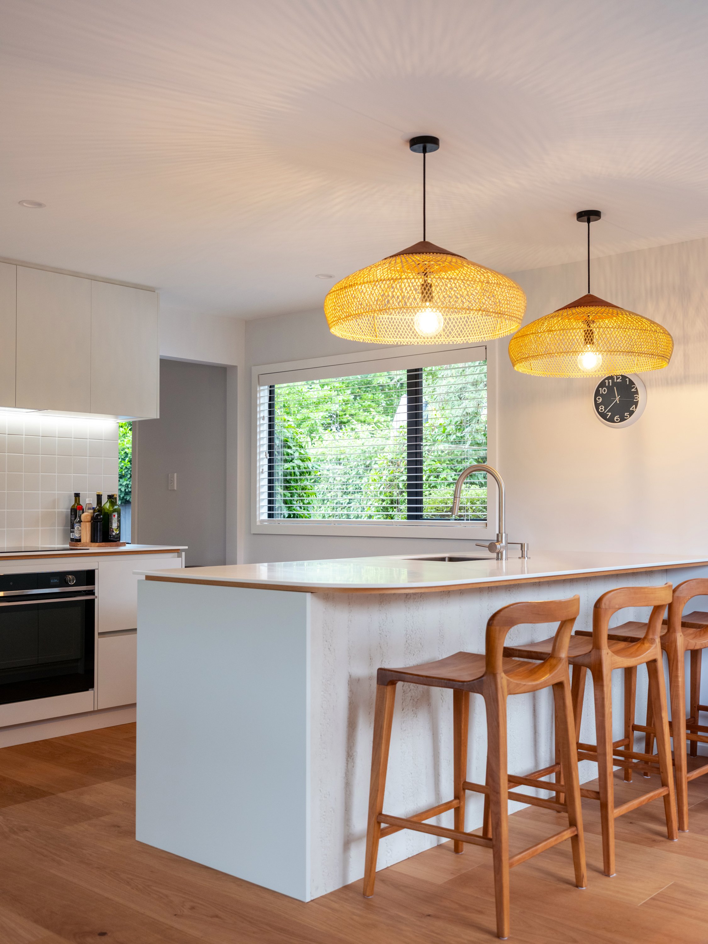 Havelock North Natural Linen Kitchen Laundry Renovation