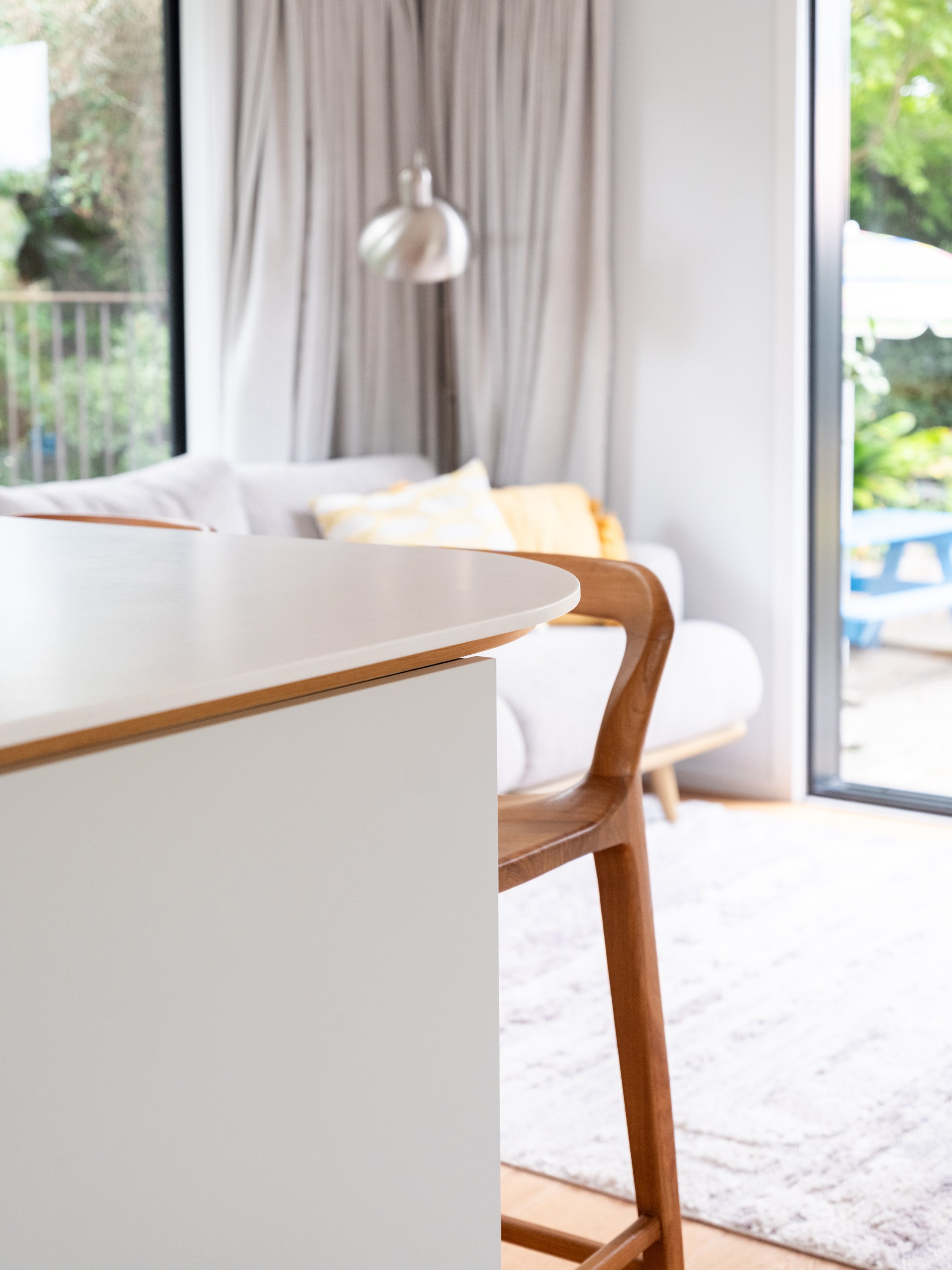 Havelock North Natural Linen Kitchen Laundry Renovation