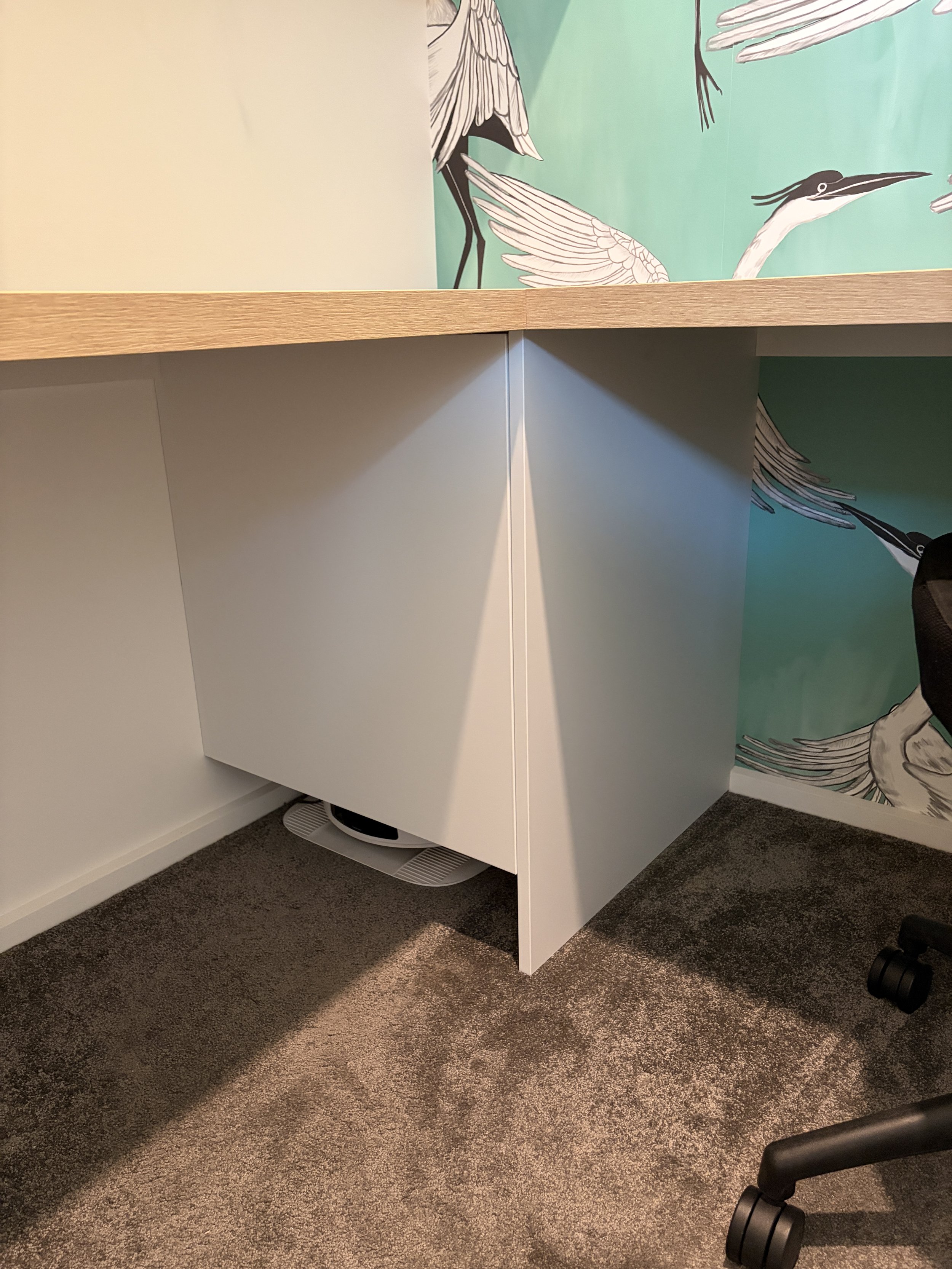 Cape Grove Custom Home Office Cabinetry