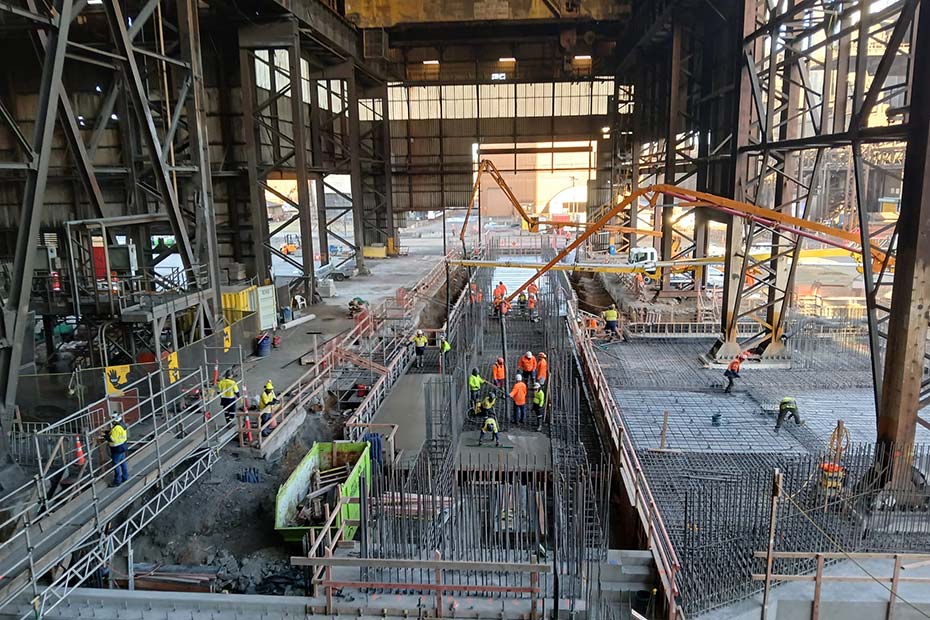New Zealand Steel Glenbrook Electronics Project Civil Works