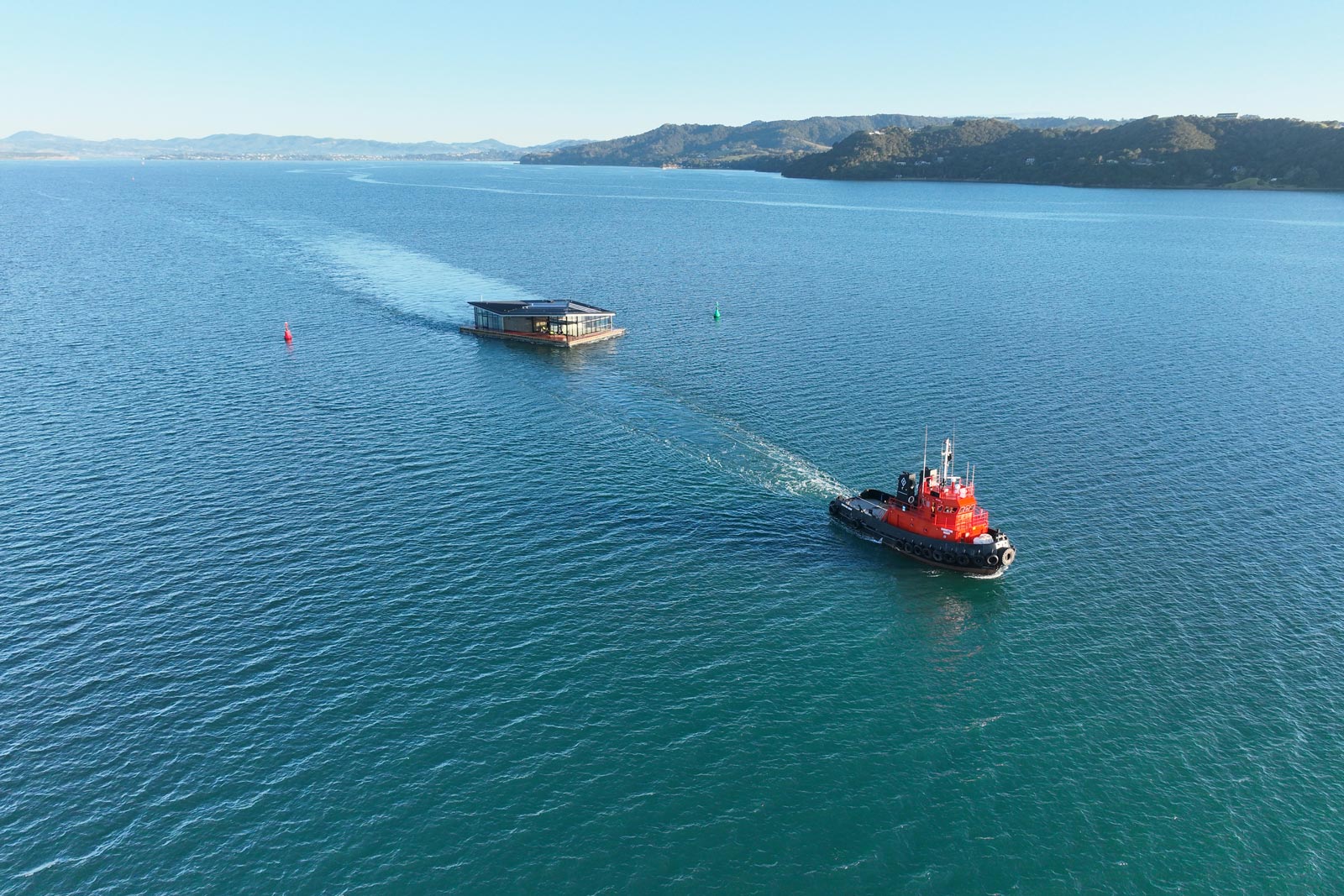 Waiheke Island Floating Dock Office Building