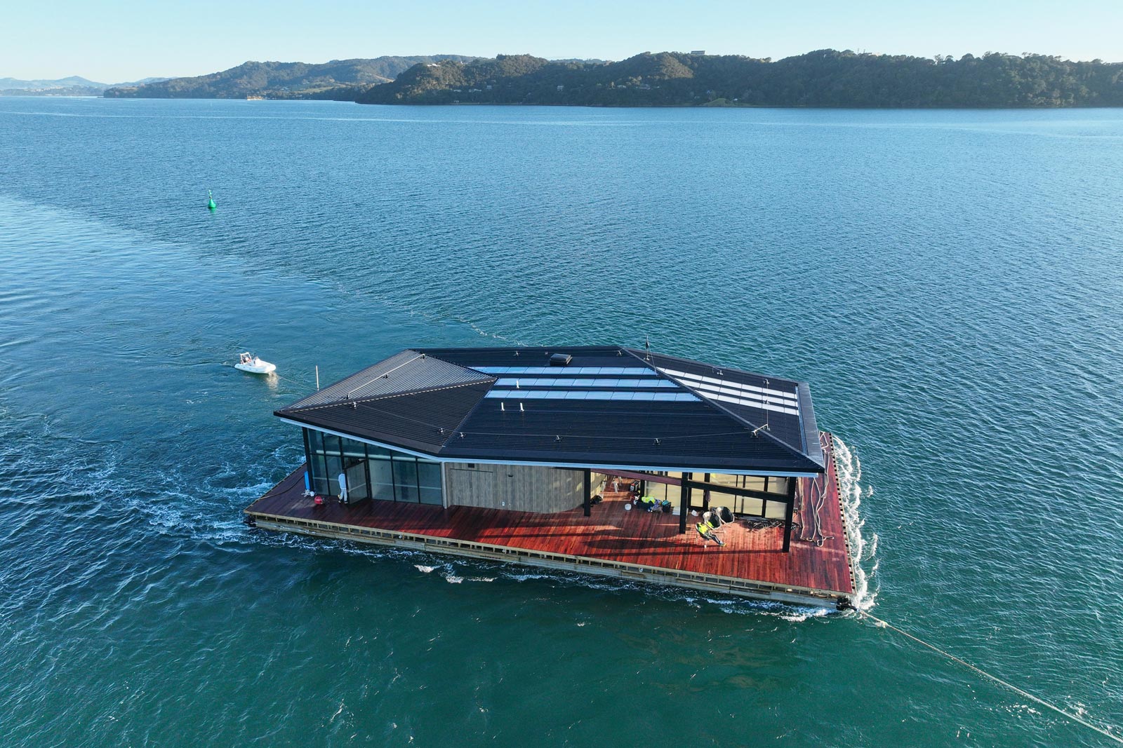 Waiheke Island Floating Dock Office Building