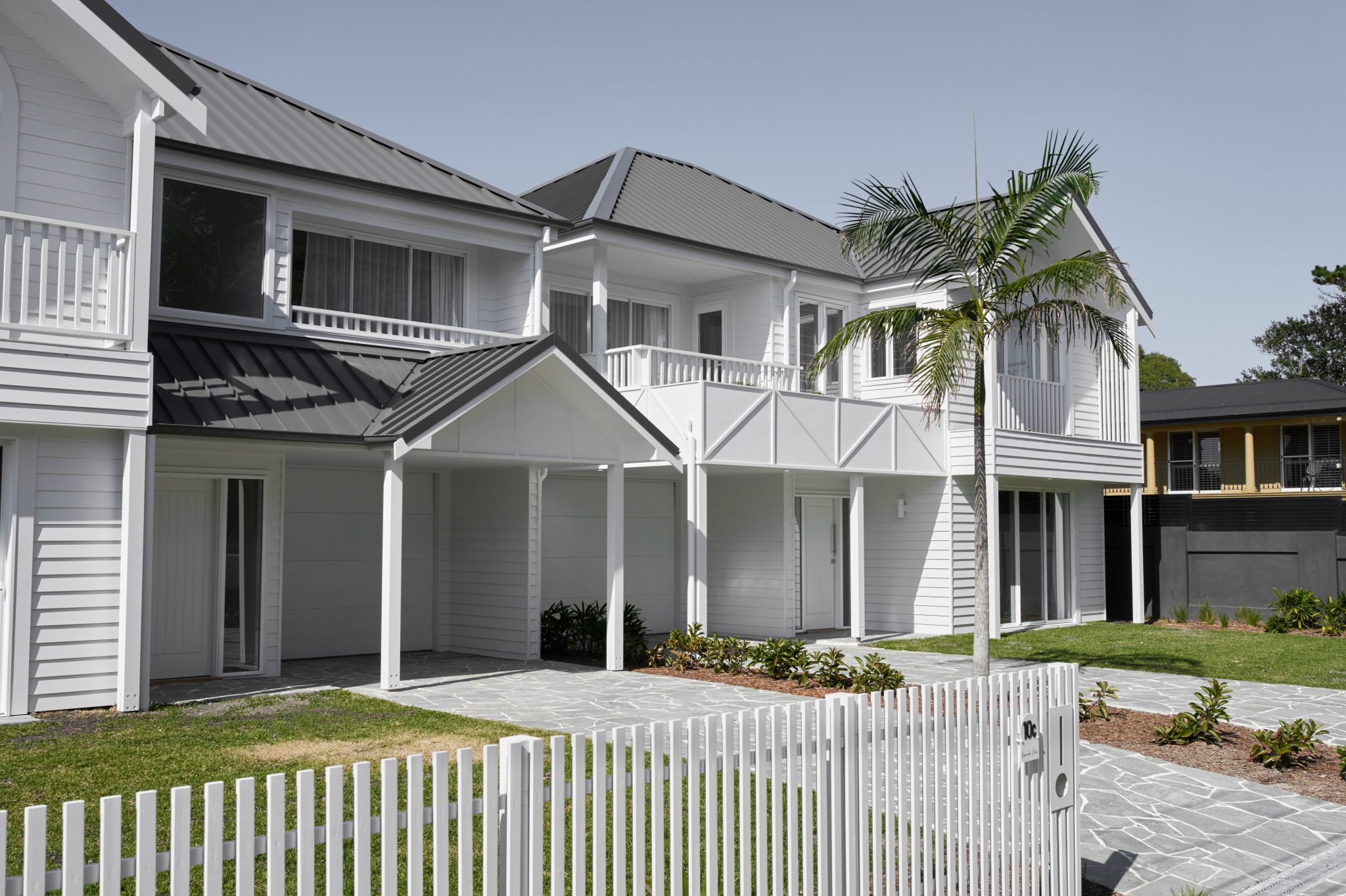 Burraneer Bay Hamptons Style Duplex Construction Project