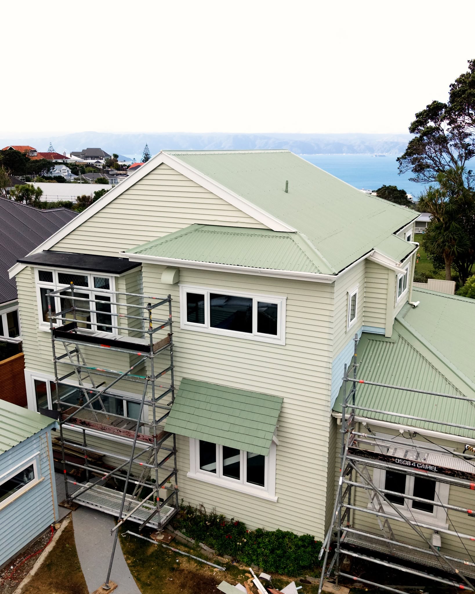 Khandallah Two-Storey Weatherboard House Structural Renovation