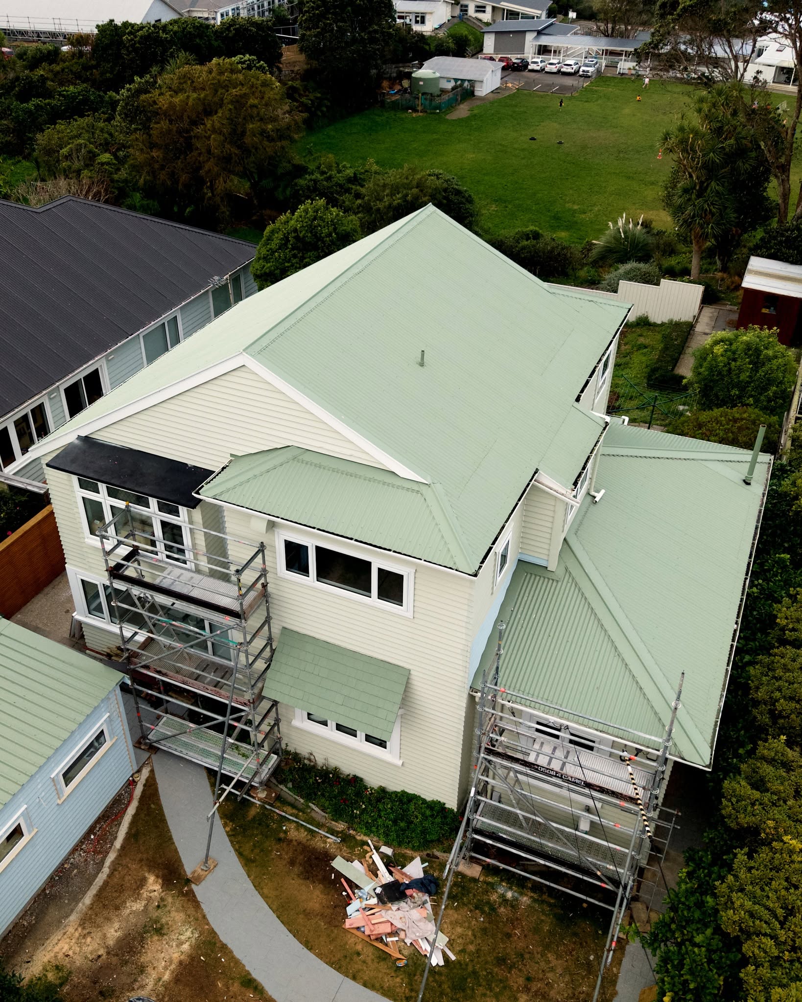 Khandallah Two-Storey Weatherboard House Structural Renovation