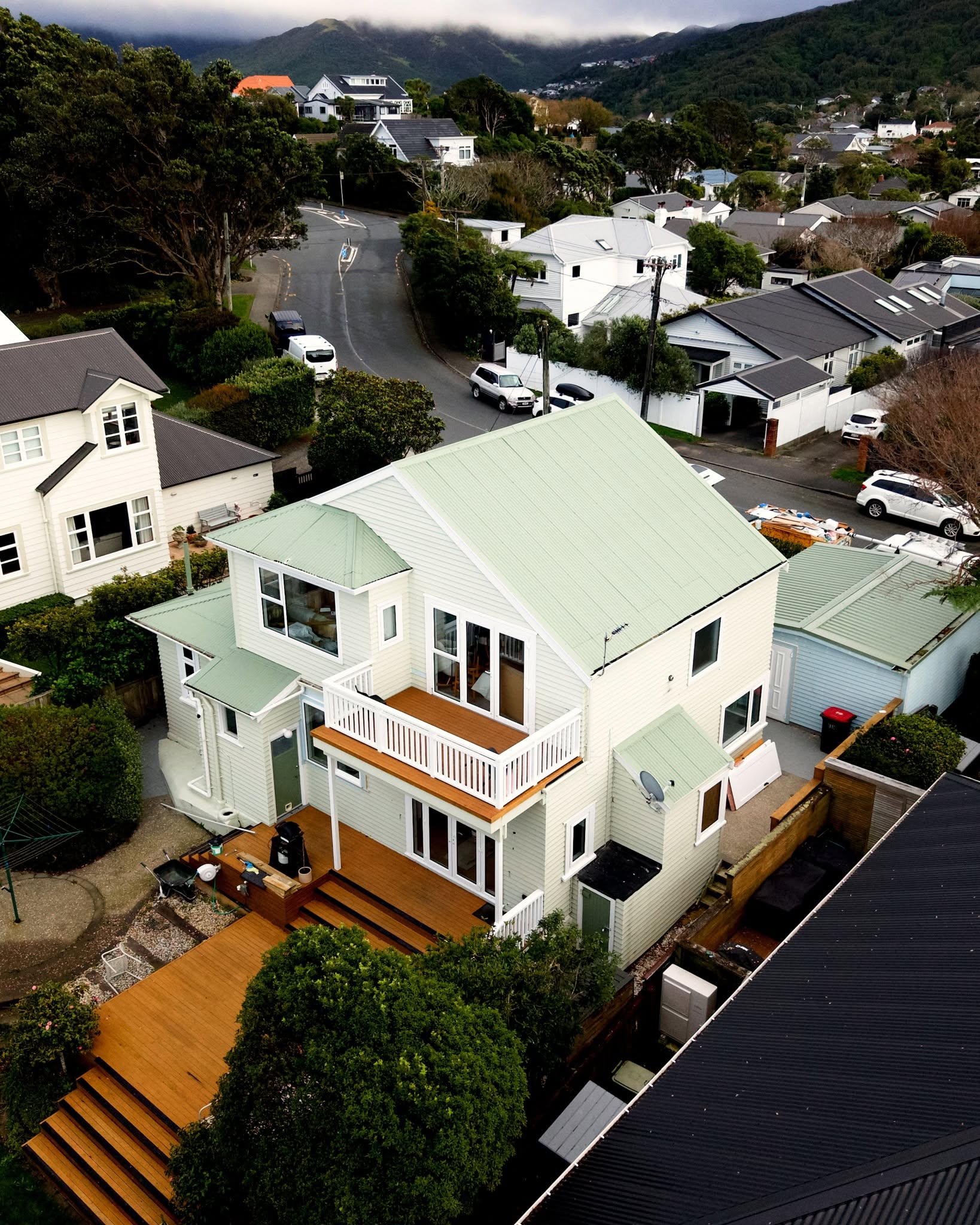 Khandallah Two-Storey Weatherboard House Structural Renovation