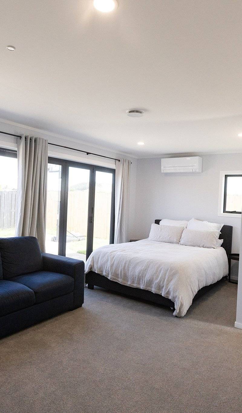 Papamoa Garage Conversion to Holiday Rental Suite and Tile Bathroom Renovation