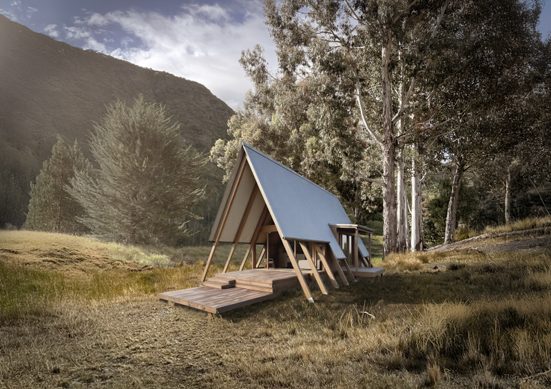 Arrowtown A-Frame Guest Room