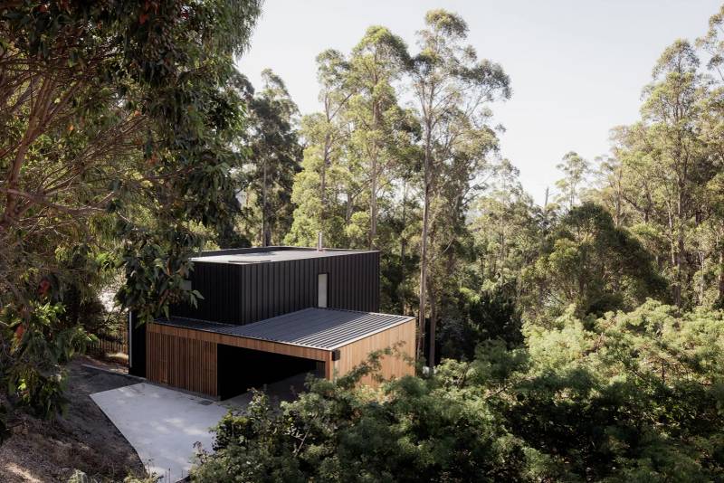 South Hobart山地小屋住宅
