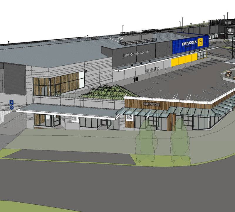 Briscoes Silverdale Retail Complex