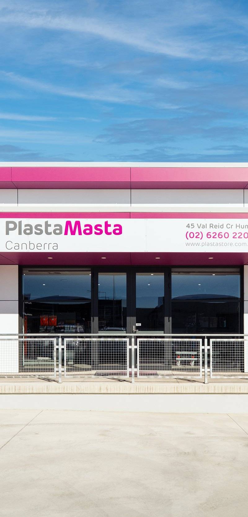 Hume PlastaMasta配送仓库