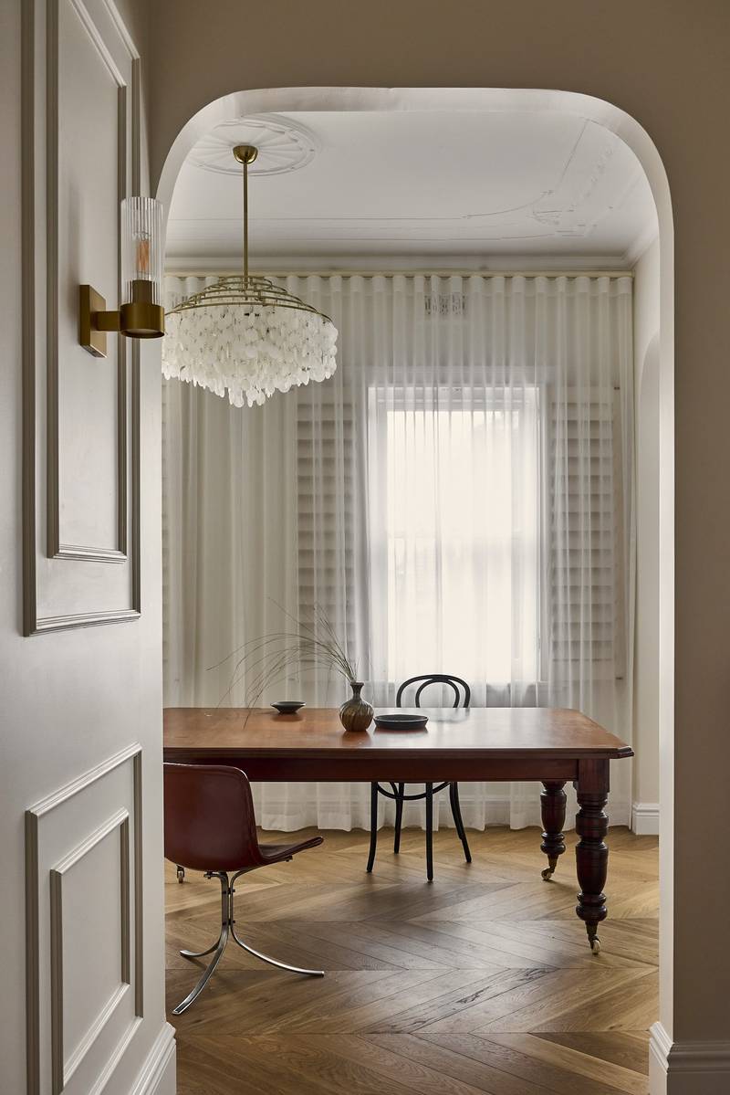 Bondi Federation-Style Apartment Renovation, Creating Three Bedrooms and Three Bathrooms