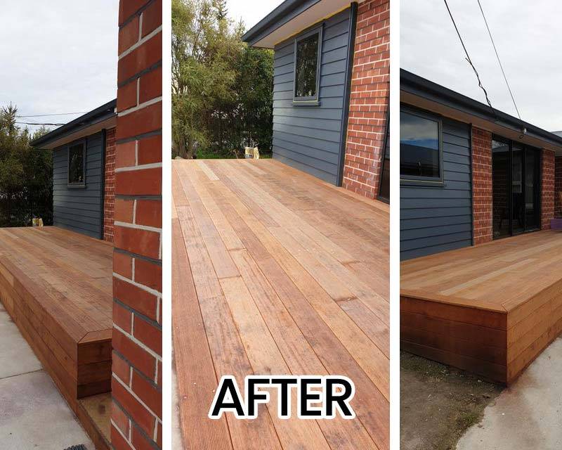 Shirley residential earthquake repairs and new Kwila timber deck