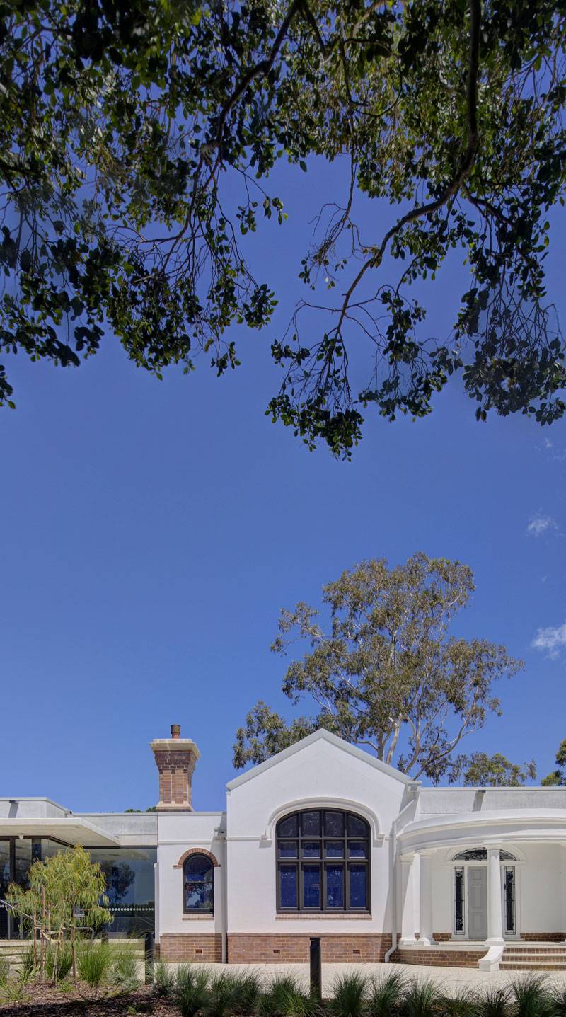 Awaba House 火災後保護性重建