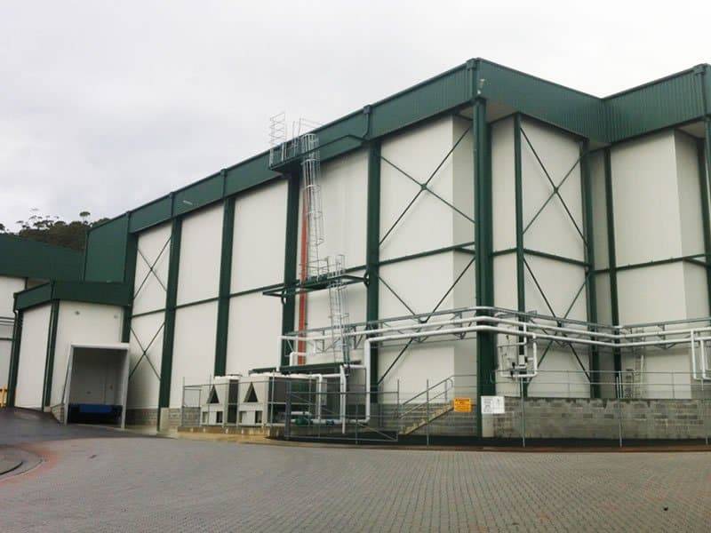 Wivenhoe Debruyn Cold Storage Warehouse Construction