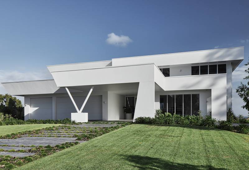 Wellington Point سكن بثلاثة طوابق على الواجهة المائية