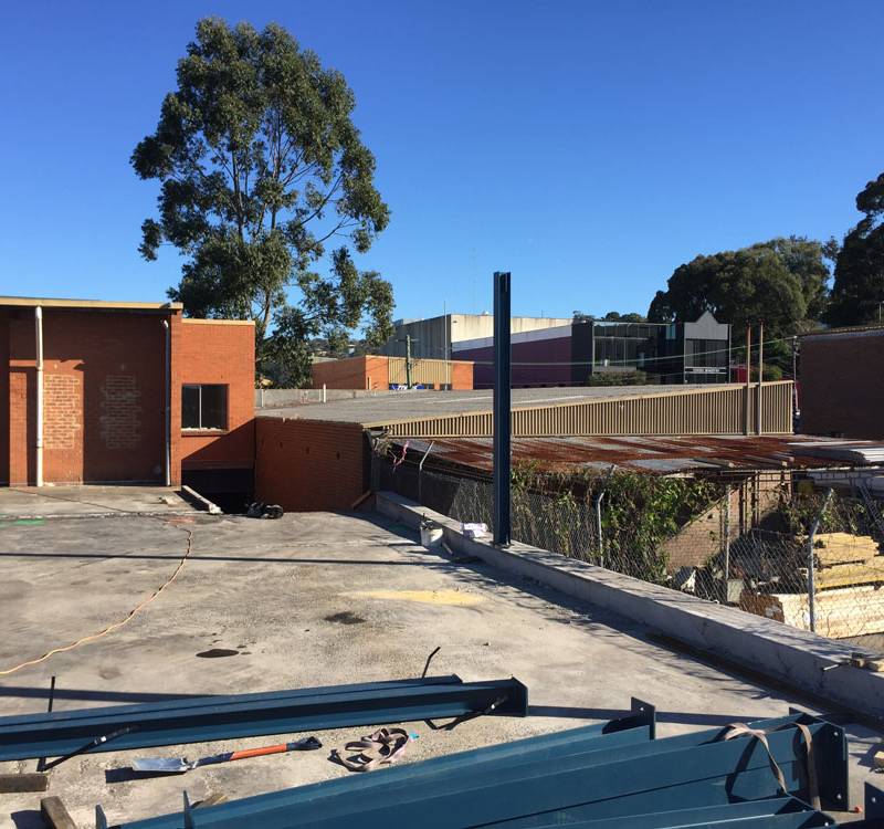 Second Storey Addition to Warehouse in Brookvale