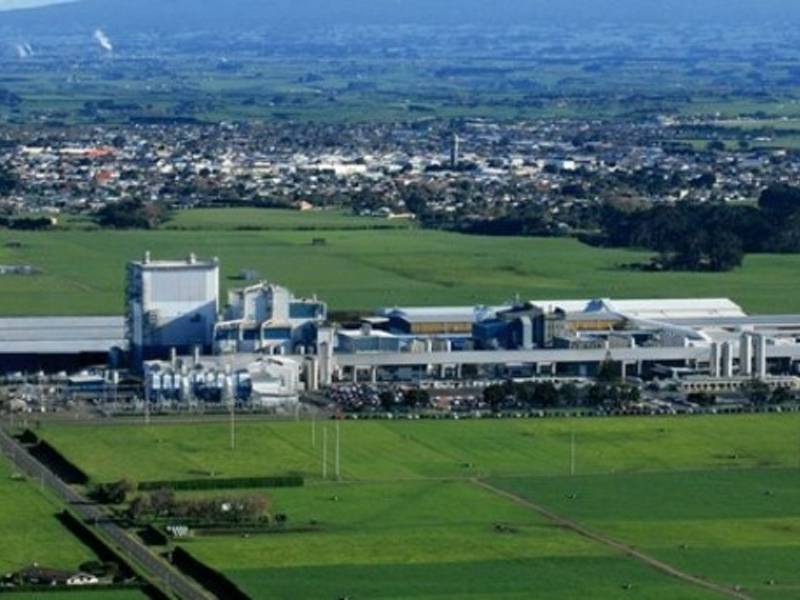 Fonterra Whareroa 乳品厂建设