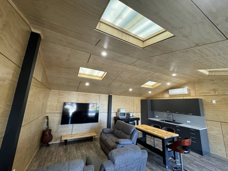 Haumoana garage conversion to self-contained living space