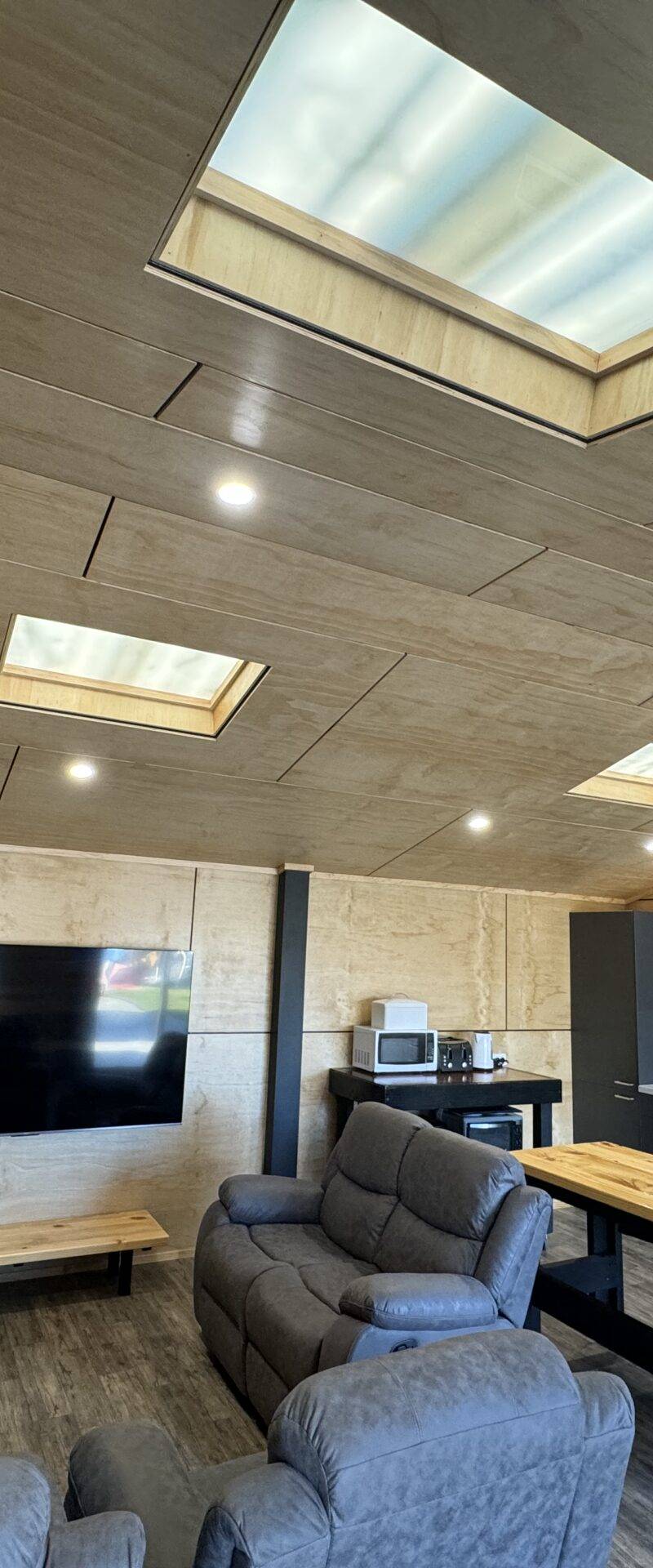 Haumoana garage conversion to self-contained living space