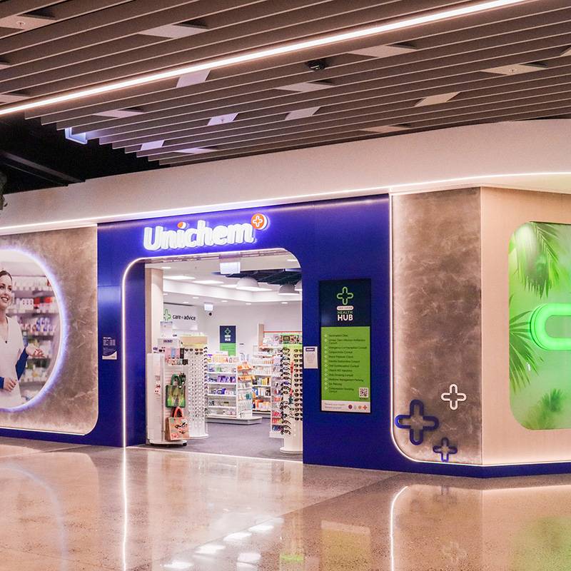 Unichem Richmond 药店零售装修