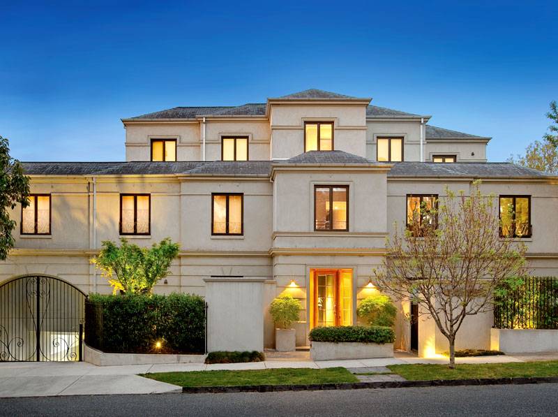 مشروع Toorak لتسع شقق، تصميم Nicholas Day