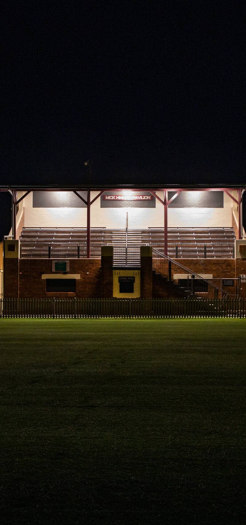 Robins Oval Grandstand Renovation Project