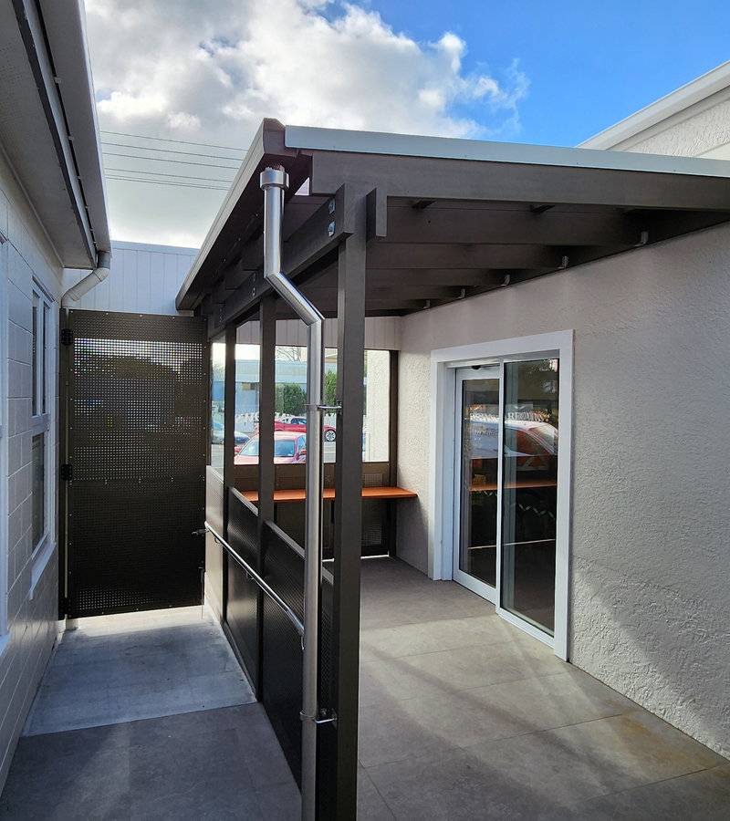 Yarrows Bakery retail store renovation in Manaia