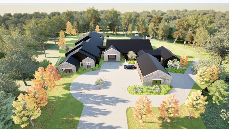 Casa Bianco: Dural European Manor Style Standalone House