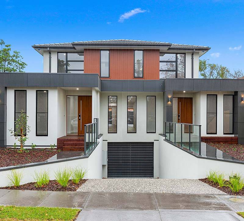 Glen Waverley مشروع بناء منزل ثنائي جديد