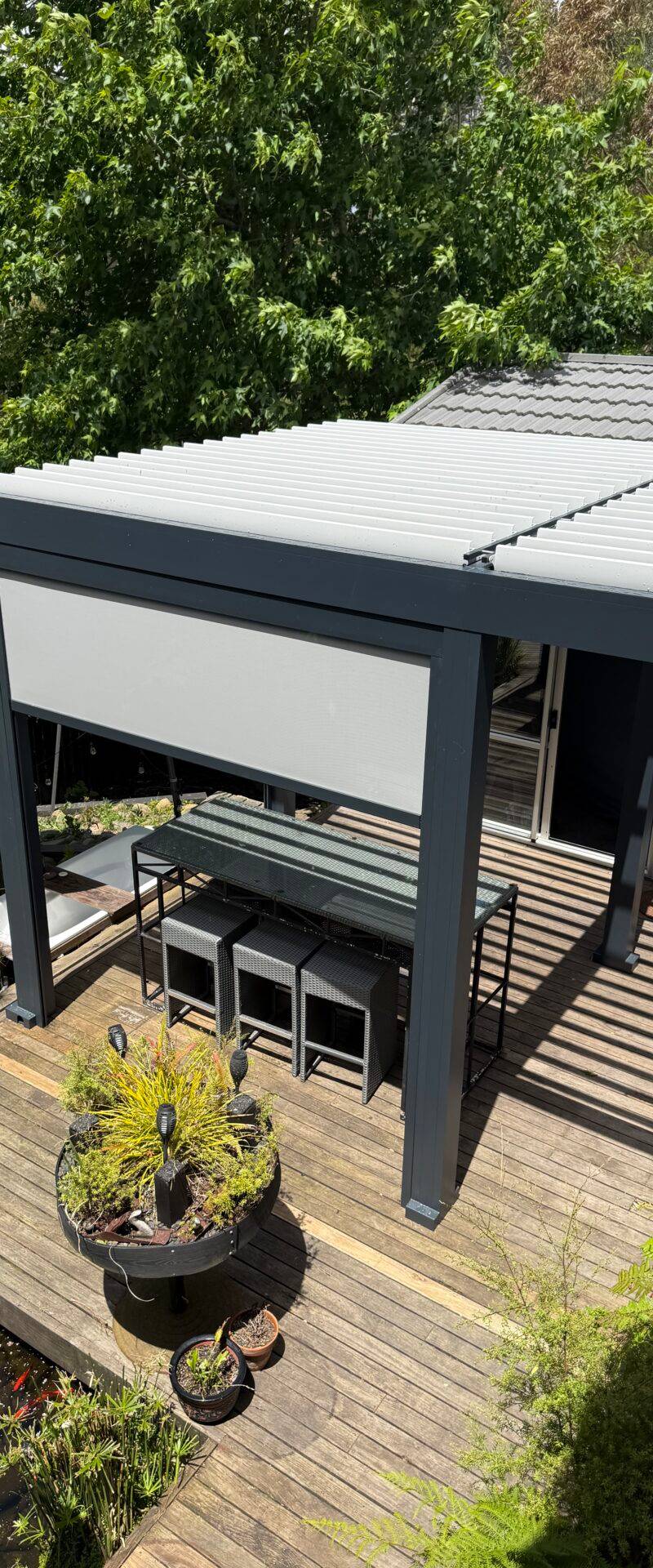 Massey Residential Electric Louvre Skylight Awning
