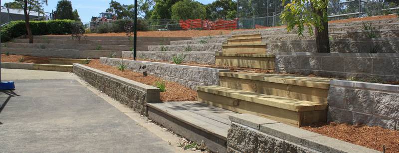Castle Hill Public School Tiered Courtyard Project