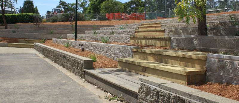Castle Hill Public School 分层庭院项目