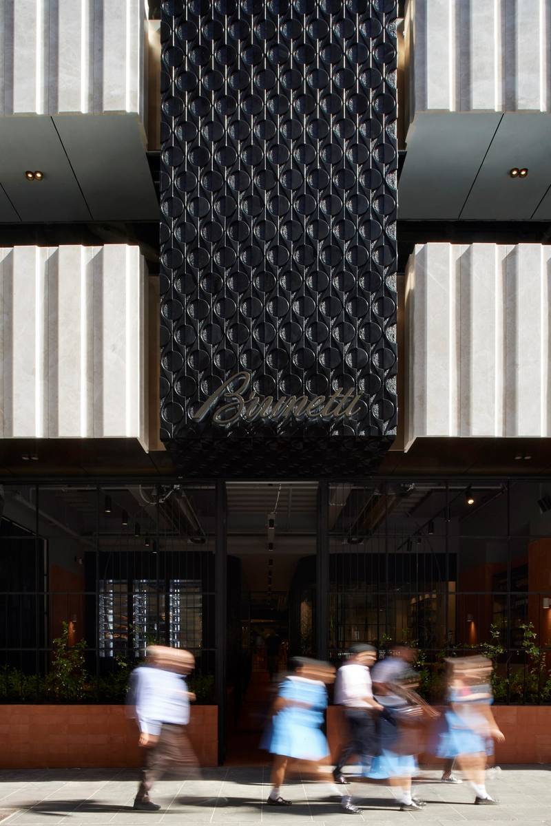 Brunetti Flinders Lane 다이닝 공간 디자인