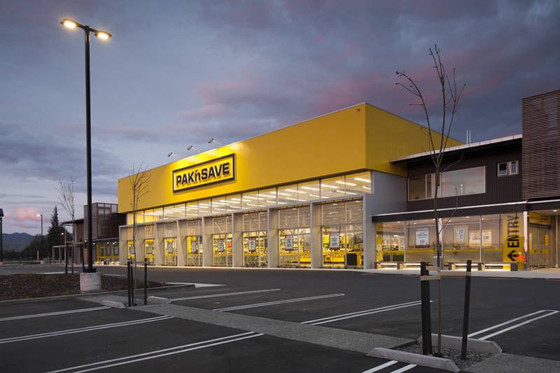 布伦海姆 Pak'n Save 超市建造项目