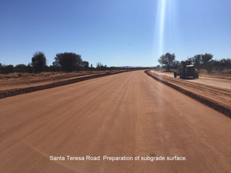 Santa Teresa Road 重建密封工程