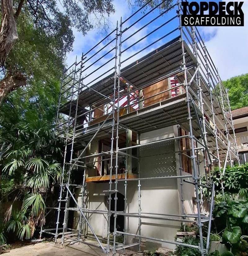 Gordon Residential Renovation Scaffolding Project