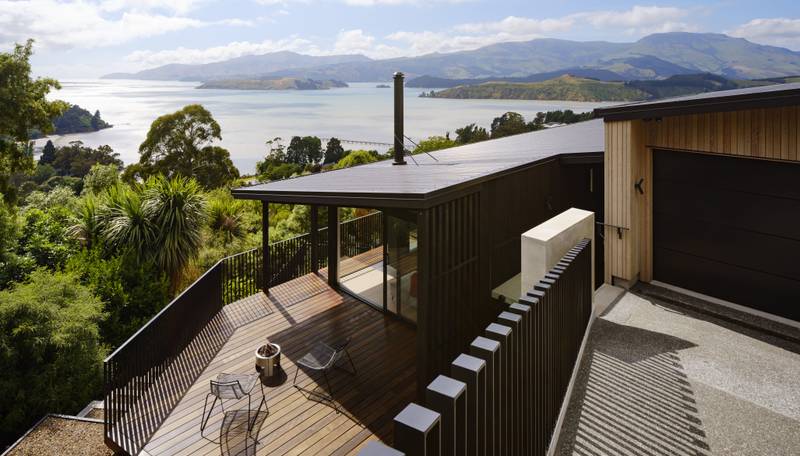 Governors Bay Danish-style Hillside Residence