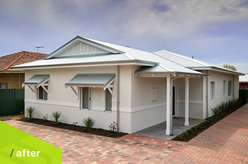 تجديد شامل لمنزل تاريخي من ستينيات القرن العشرين، واستعادة المظهر التاريخي لشارع Mount Lawley