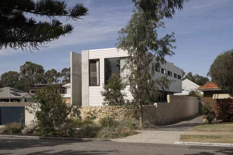 North Fremantle 清水混凝土住宅