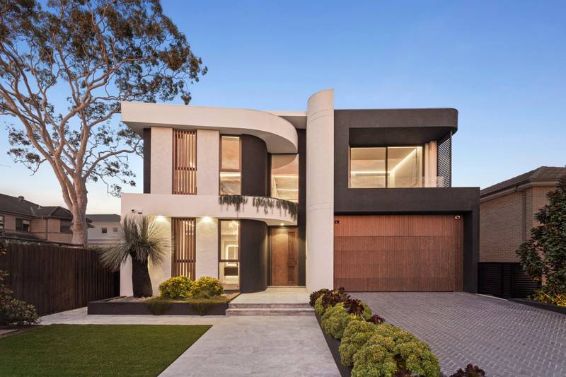 Nhà ở hiện đại Strathfield, kết hợp sự trang trọng và tối giản
