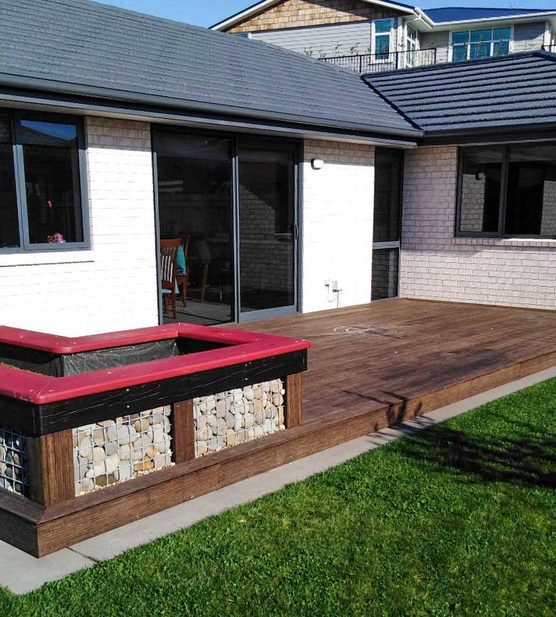 New Plymouth Bamboo Decking Custom Project