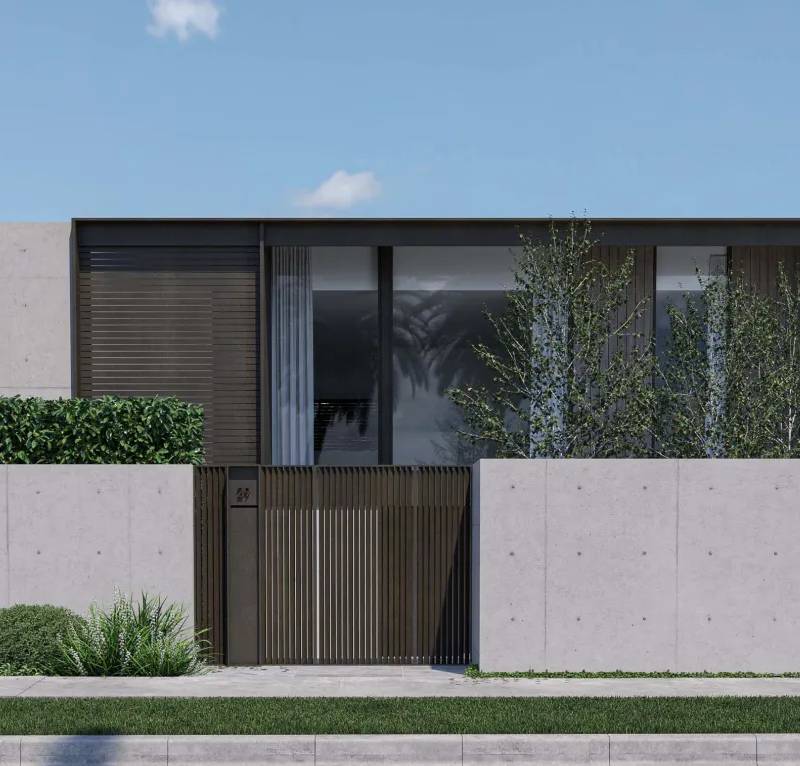 Hawthorn East 两层住宅项目